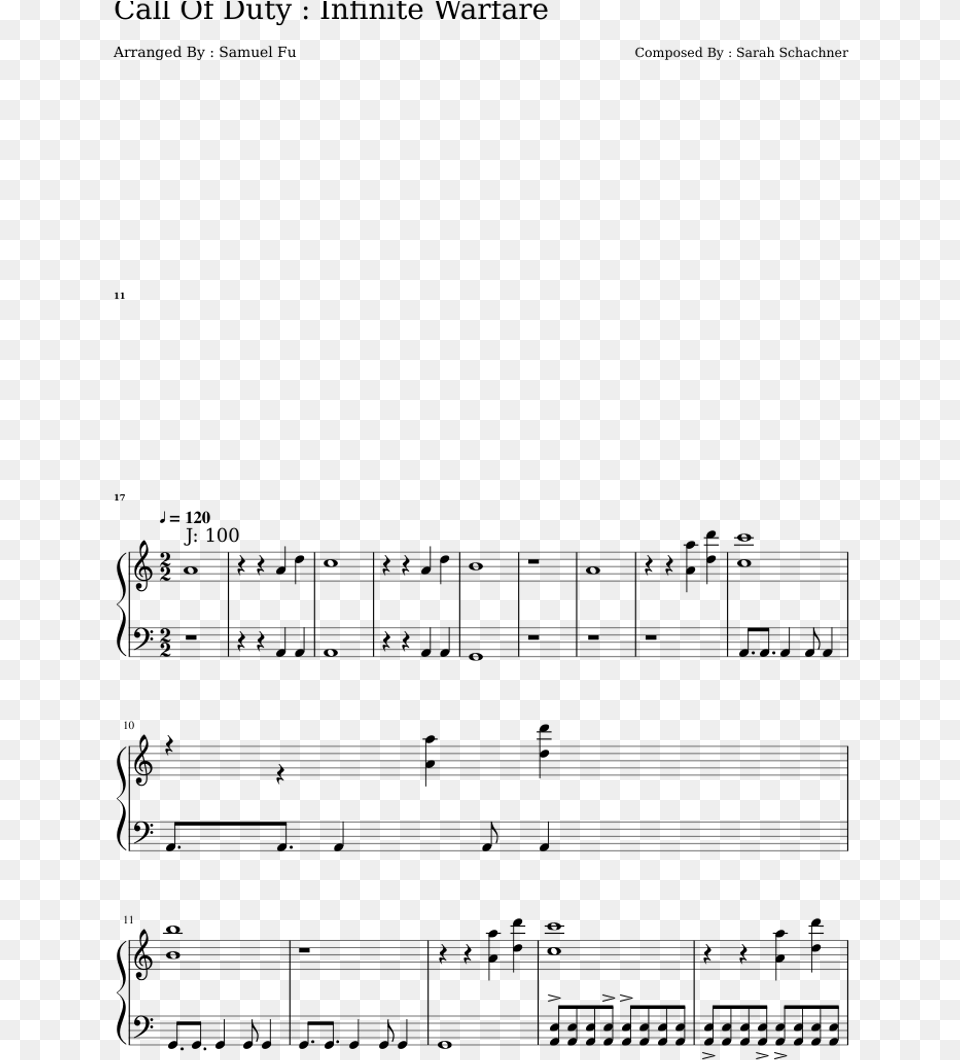 Anthropic Universe Ghost Duet Piano Sheet Music, Gray Free Png