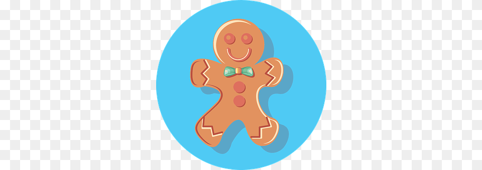 Anthropomorphic Cookie, Food, Sweets, Gingerbread Free Png Download