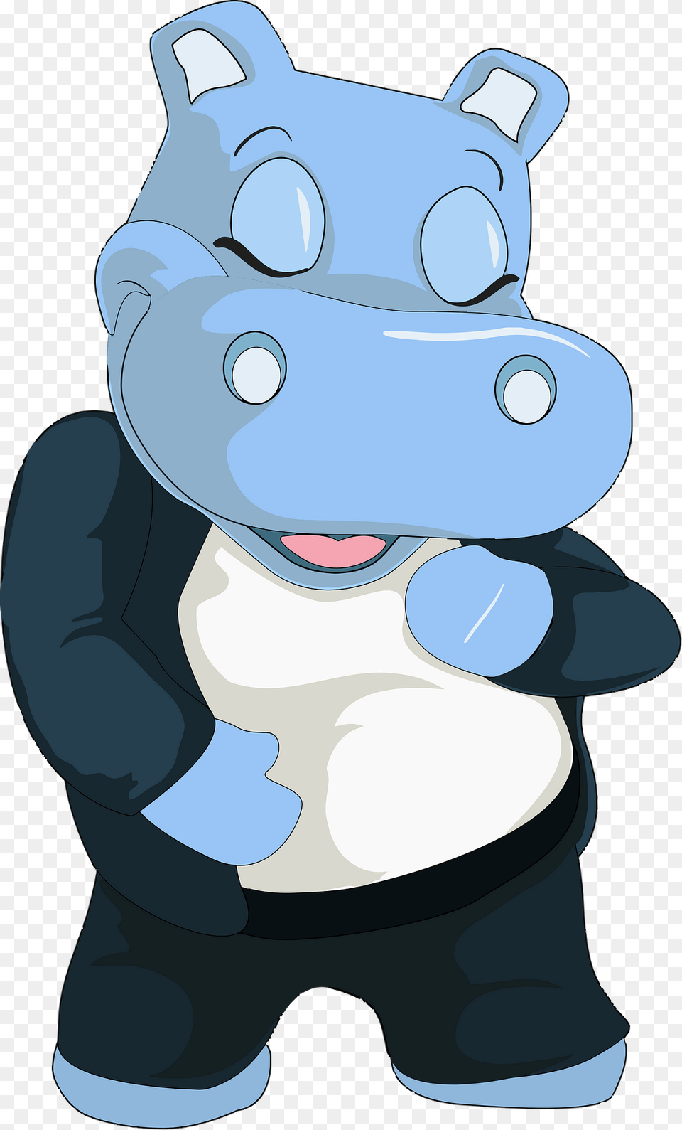 Anthropomorphic Hippo Clipart, Baby, Person Png Image
