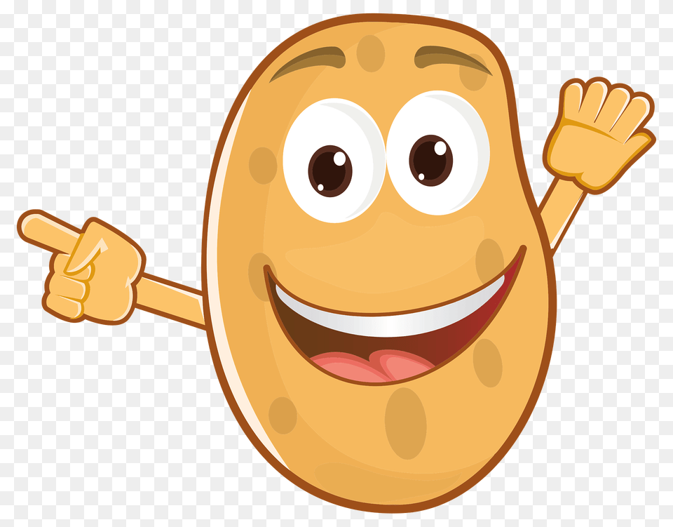 Anthropomorphic Potato Clipart, Cutlery, Fork, Body Part, Finger Free Transparent Png