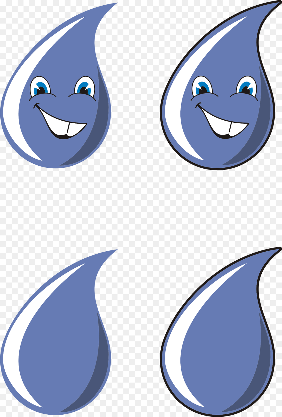 Anthropomorphic Water Drops Clip Arts Water Eye, Nature, Night, Outdoors, Astronomy Free Transparent Png