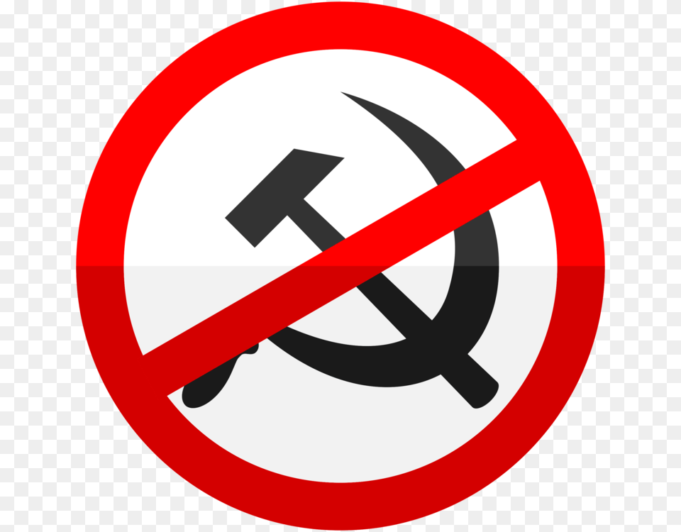 Anti Communism United States T Shirt Anarchist Communism, Sign, Symbol, Road Sign Free Png Download