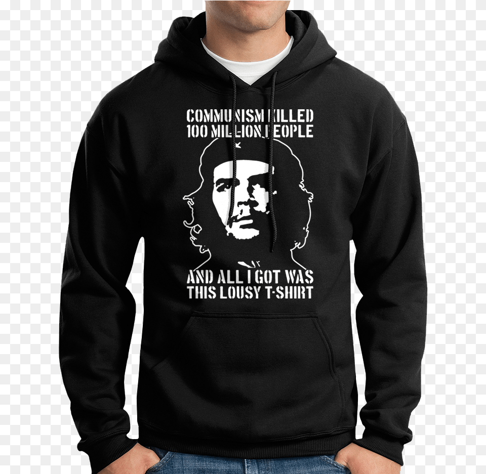 Anti Communist Che Guevara T Shirt Hoodie Tommy Robinson T Shirts, Sweatshirt, Sweater, Knitwear, Clothing Free Transparent Png