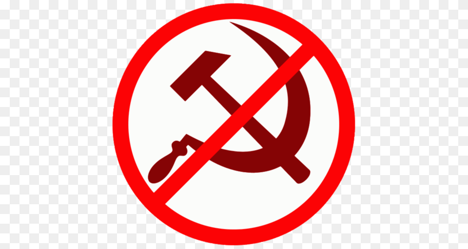 Anti Communist Symbol Team Fortress Sprays, Sign, Road Sign Png