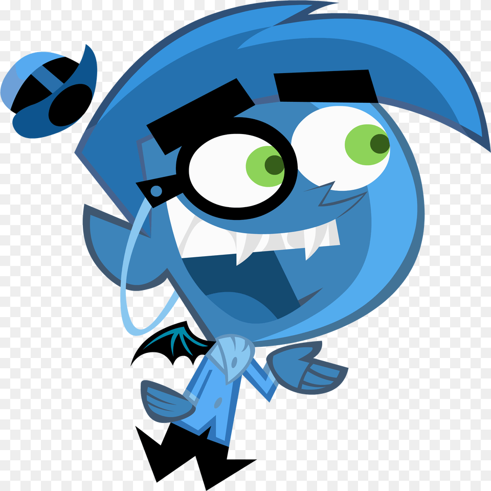 Anti Cosmo Anti Cosmo Fairly Odd Parents Battering Anti Cosmo, Animal, Bird, Jay Png Image