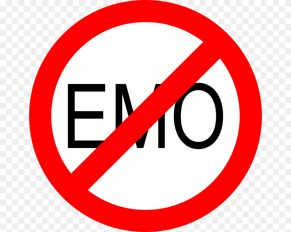 Anti Emo, Sign, Symbol, Road Sign Png