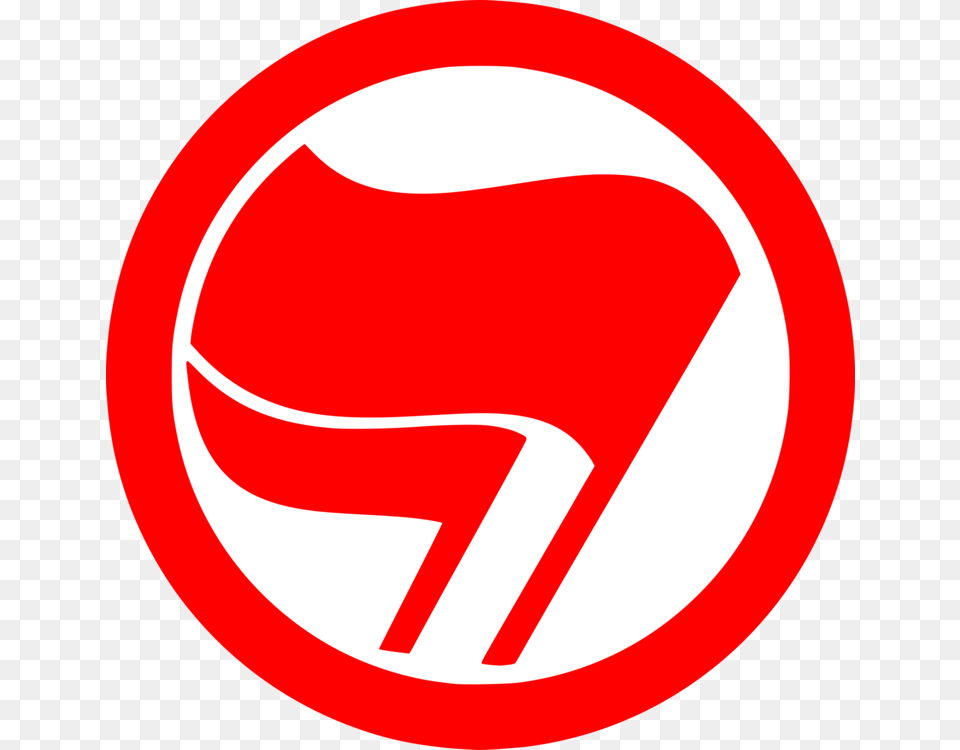 Anti Fascist Action Anti Fascism Red Action Antifaschistische, Sign, Symbol, Road Sign, Logo Png Image