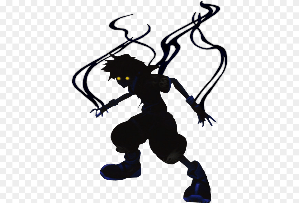 Anti Form Kingdom Hearts Wiki Fandom Powered, Silhouette, Baby, Person Png