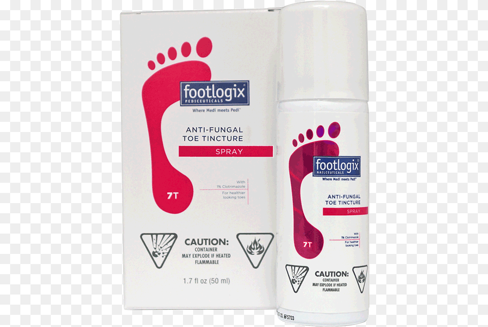 Anti Fungal Toe Tincture Spray, Cosmetics, Deodorant, Can, Tin Free Transparent Png