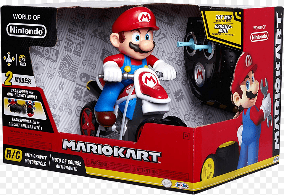 Anti Gravity Remote Control Motorcycle Vehicle Mario Series, Baby, Person, Face, Head Free Png Download