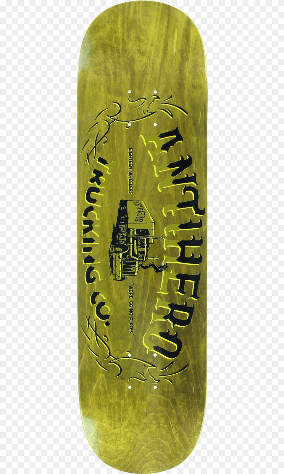 Anti Hero 18 Wheeler Trucking Skateboard Deck, Calligraphy, Handwriting, Text, Car Free Png