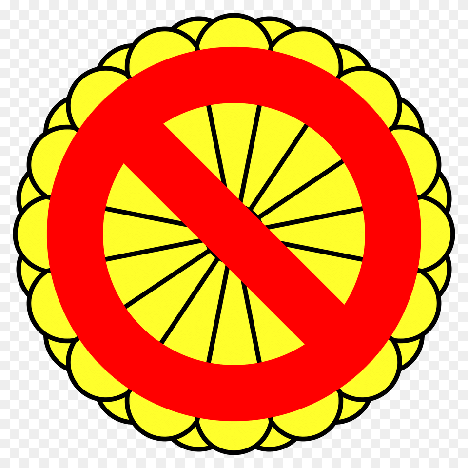 Anti Imperial Seal Of Japan Clipart, Symbol, Sign Free Transparent Png