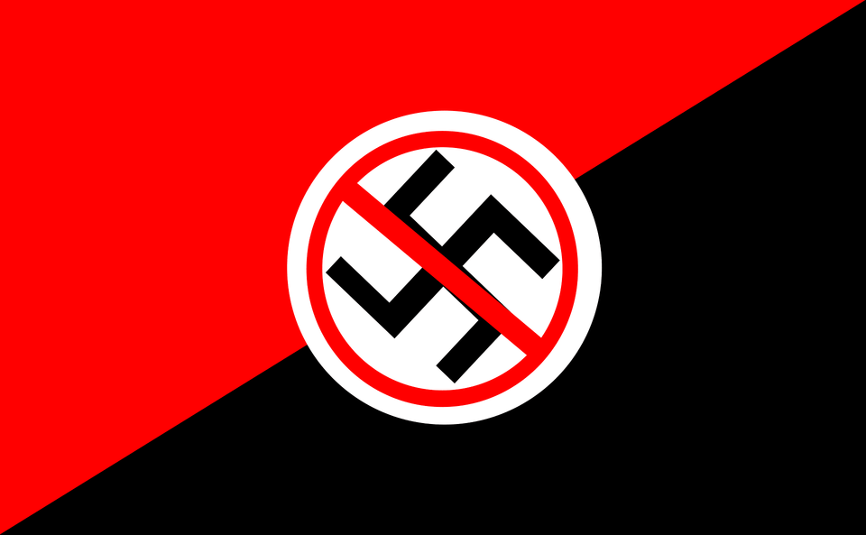 Anti Racist Anarchist Flag Clipart, Sign, Symbol Free Transparent Png