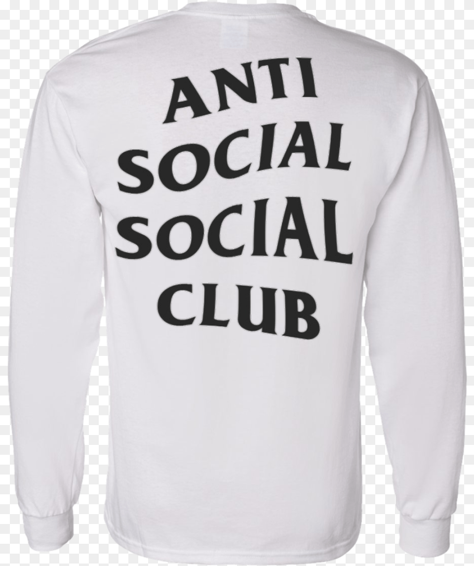 Anti Socual Social Club Assc Kanye West Sweatshirt, Clothing, Knitwear, Long Sleeve, Sleeve Free Png Download