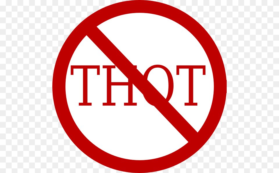 Anti Thot Clip Art At Pngio Stop Cults, Sign, Symbol, Road Sign, Dynamite Png Image