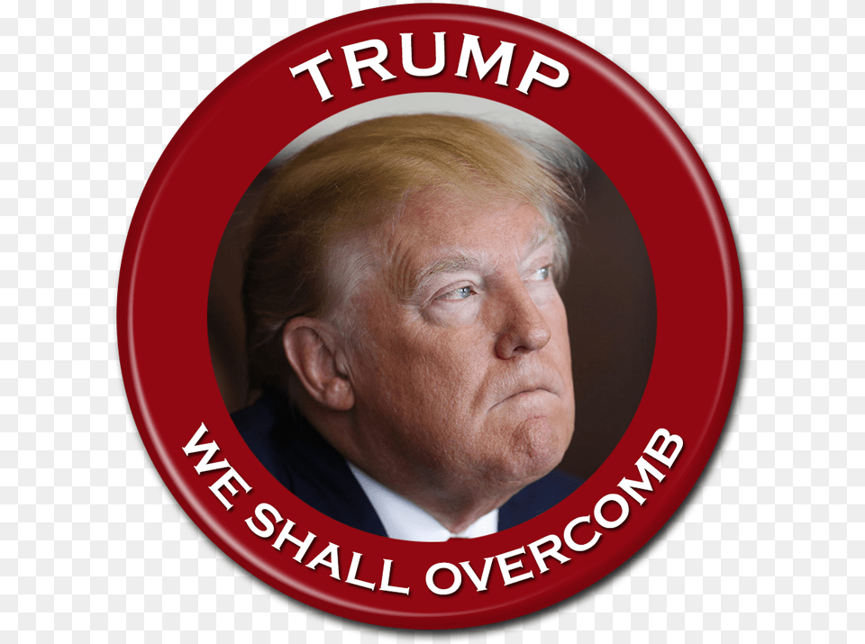 Anti Trump Button Circle, Symbol, Badge, Photography, Logo Png Image
