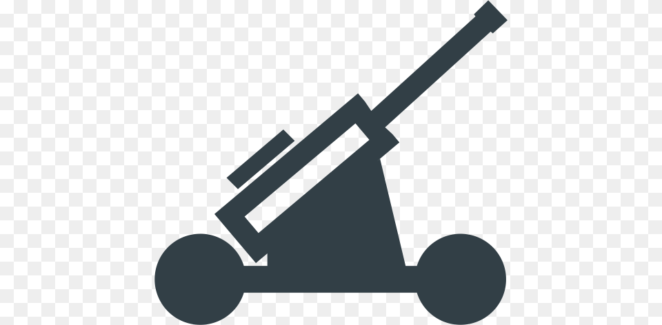 Antiaircraft Gun Round Gun Icon With And Vector Format, Cannon, Weapon Png Image