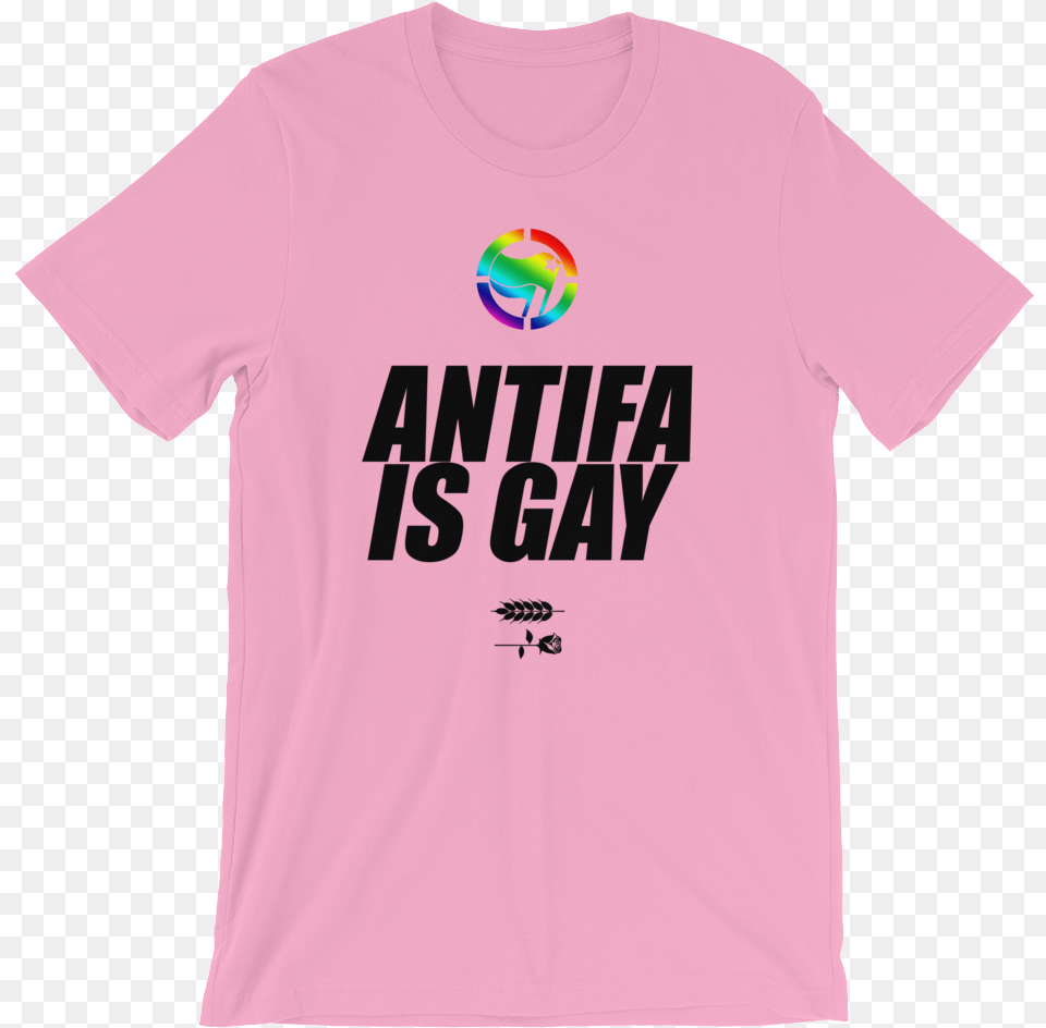 Antifa Is Gay Tee, Clothing, Shirt, T-shirt Free Transparent Png