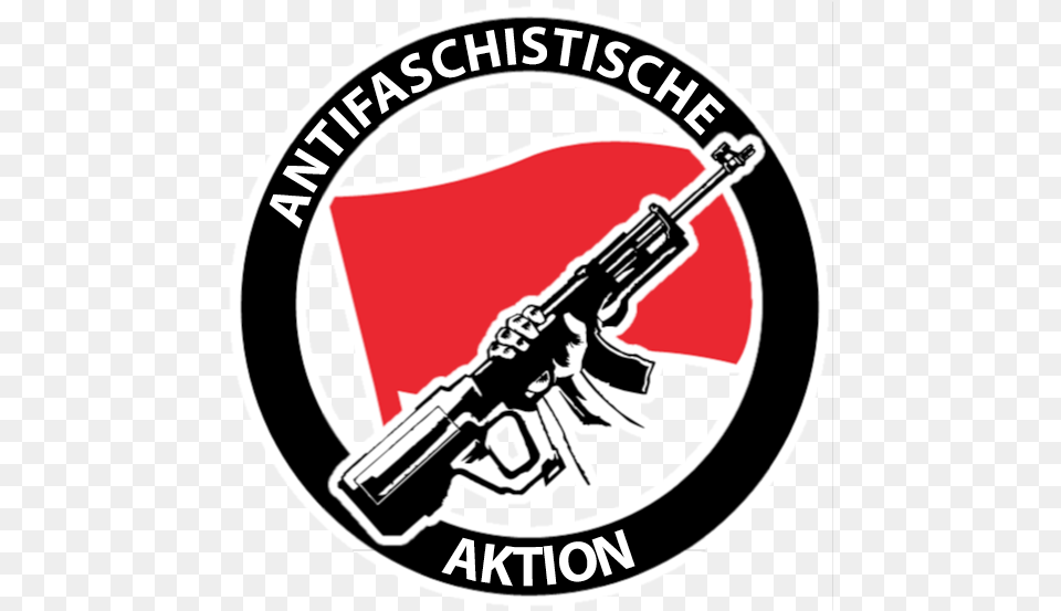Antifa Logo Mit Waffe Download Red Faction Ii Xbox Xbox, Firearm, Gun, Rifle, Weapon Free Transparent Png