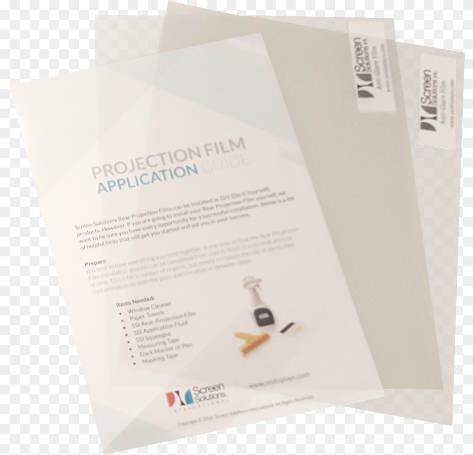 Antiglare Film Samples And Projection Film Application Graphic Design, Advertisement, Poster Free Png Download