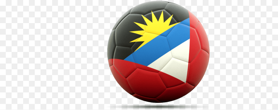 Antigua Football Flag, Ball, Soccer, Soccer Ball, Sport Free Transparent Png