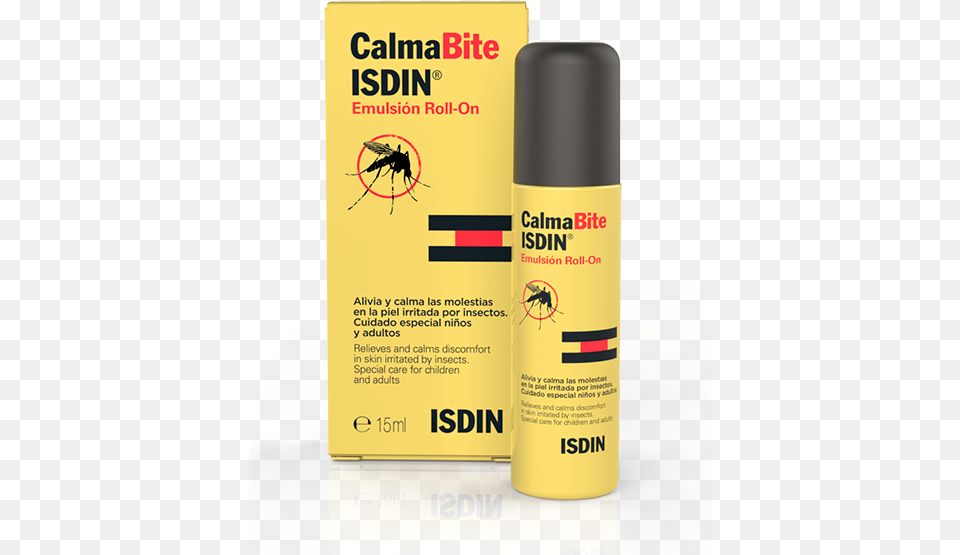 Antimosquitos Isdin Pediatrics Repelente De Insectos Isdin Calmabite Isdin, Bottle, Cosmetics, Perfume Free Transparent Png