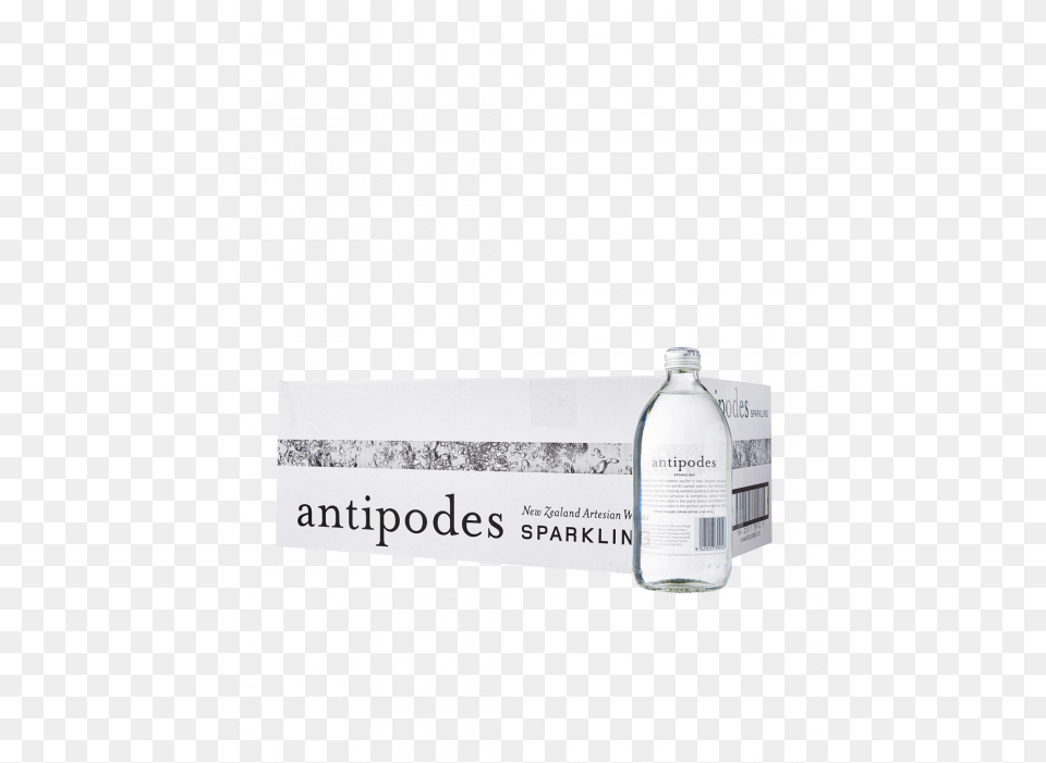 Antipodes Sparkling Mineral Water 12 X 500ml Glass Bottle, Water Bottle, Beverage, Mineral Water Free Png