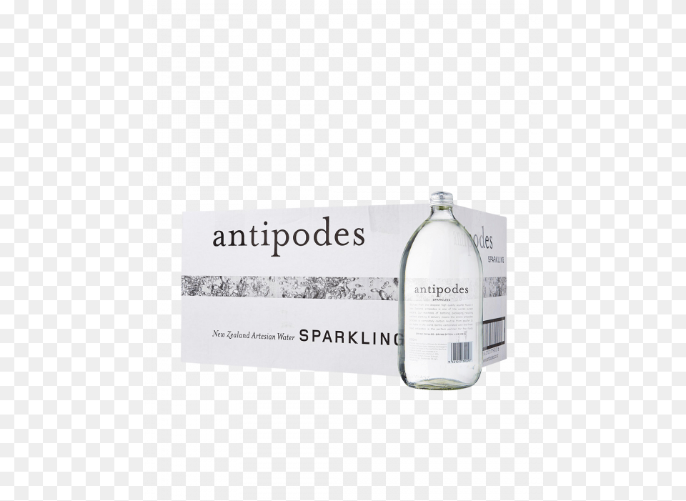 Antipodes Sparkling Mineral Water 6 X 1l Red Sofa, Bottle, Beverage, Mineral Water, Water Bottle Png