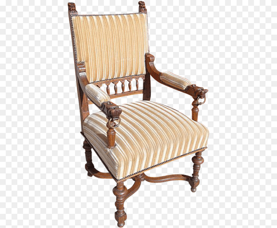 Antique, Chair, Furniture, Armchair Png Image