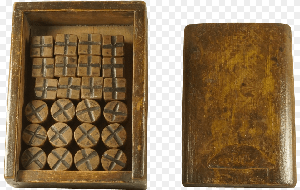 Antique 19th Century Children S Wooden Game Tic Tac Chess, Wood, Cabinet, Furniture, Medicine Chest Png