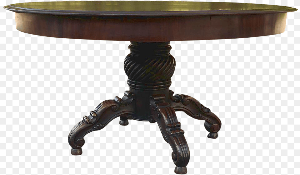 Antique 19th Century English Mahogany Round Dining Table Outdoor Table, Coffee Table, Dining Table, Furniture, Appliance Free Png Download