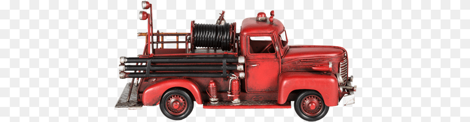 Antique, Transportation, Truck, Vehicle, Fire Truck Png