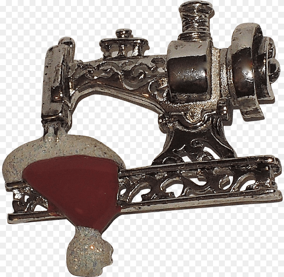 Antique, Machine, Sewing, Gun, Weapon Png Image