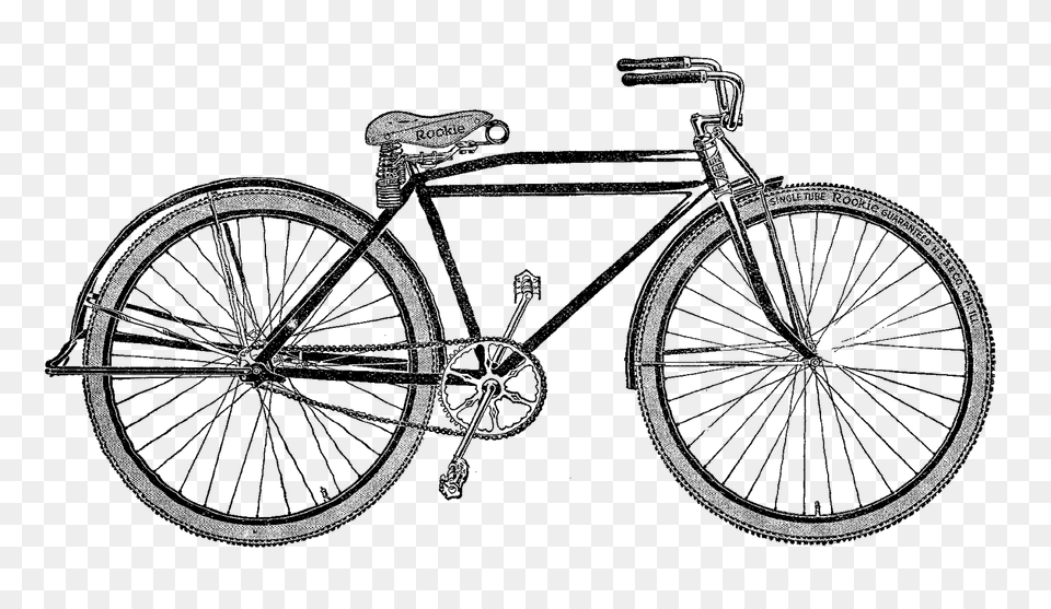 Antique Bicycle, Machine, Transportation, Vehicle, Wheel Free Png