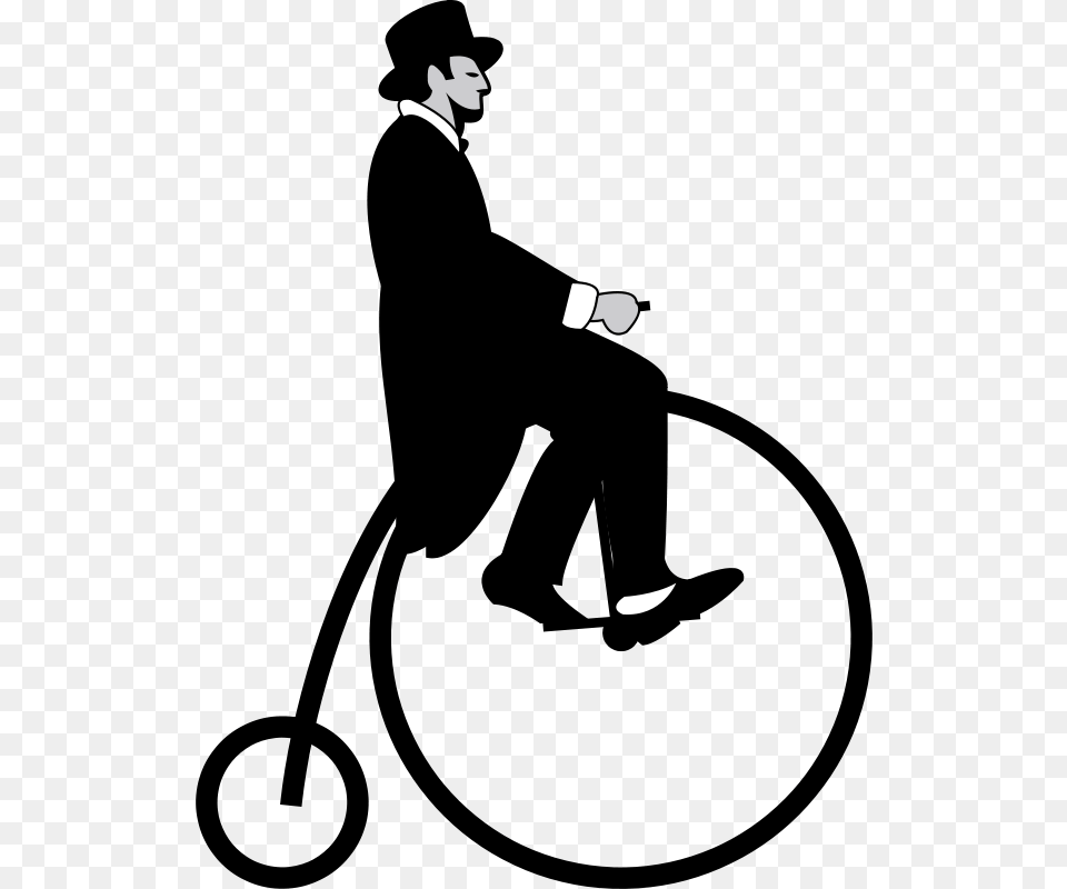 Antique Bicycle Big, Moon, Astronomy, Outdoors, Nature Free Transparent Png