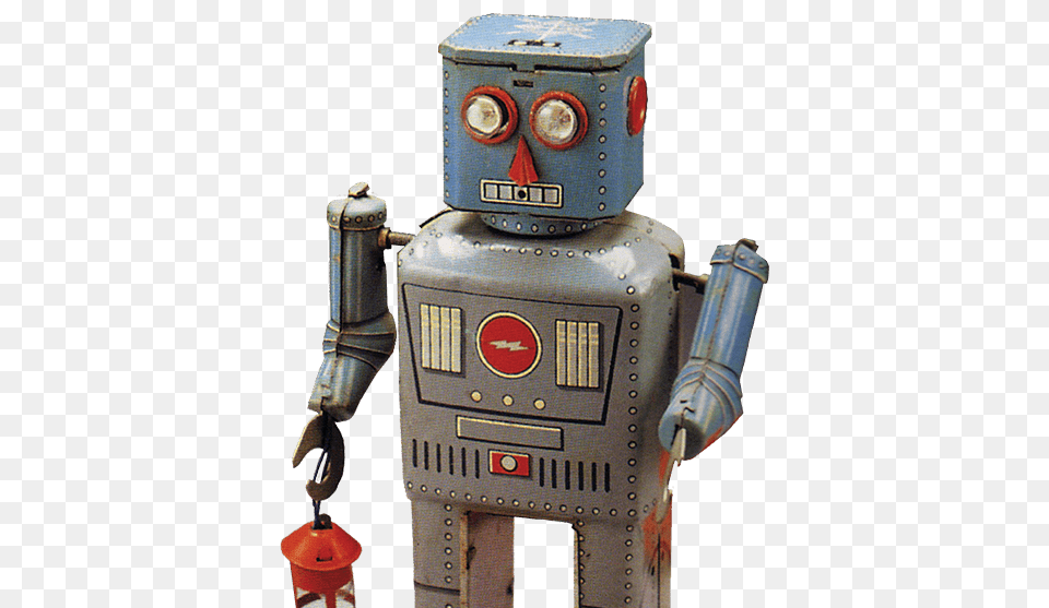 Antique Bot Toy, Robot Png