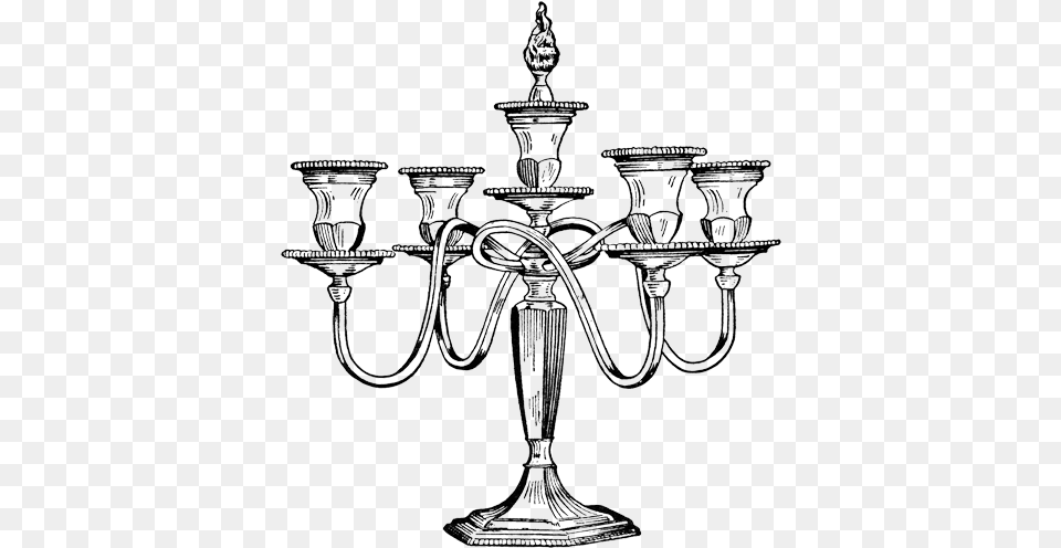 Antique Candle Holder, Chandelier, Lamp Free Png
