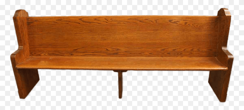 Antique Church Pew, Bench, Furniture, Wood Png