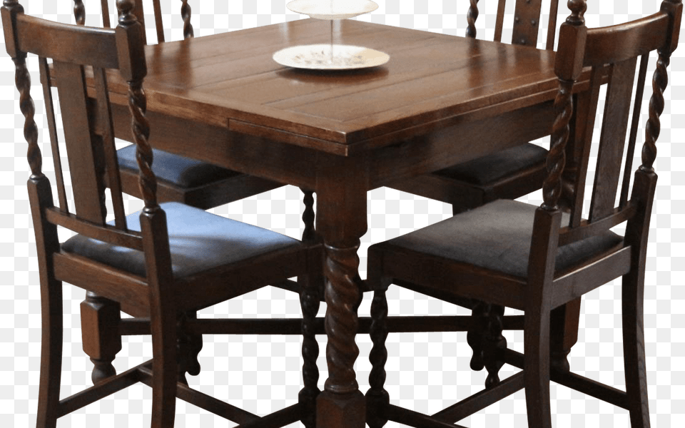 Antique English Draw Leaf Pub Dining Table And Chairs Table, Architecture, Room, Indoors, Furniture Png