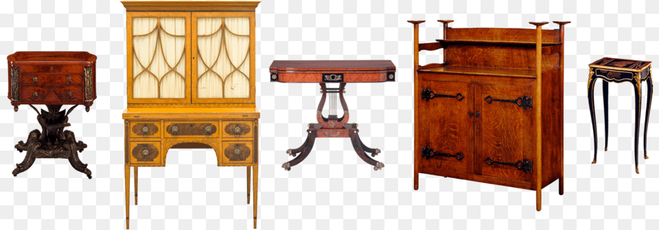 Antique Furniture, Cabinet, Closet, Cupboard, Desk Png Image