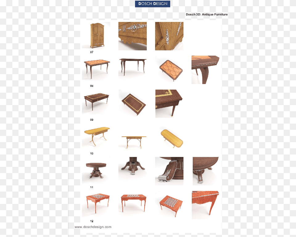 Antique Furniture, Bench, Coffee Table, Plywood, Table Free Png Download