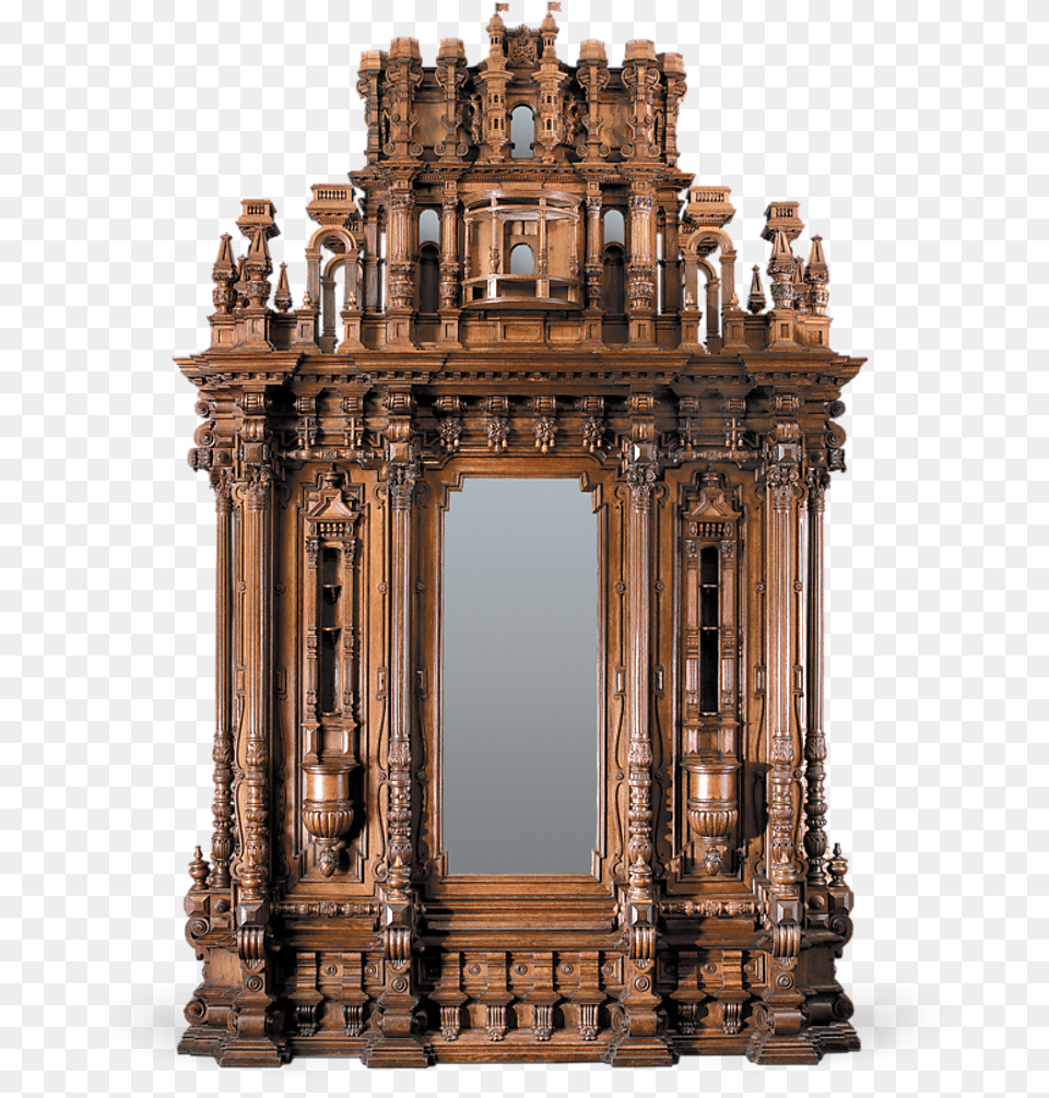 Antique Furniture Russian Armoire Tsar Nicholas, Bronze, Architecture, Building, Mirror Free Png Download
