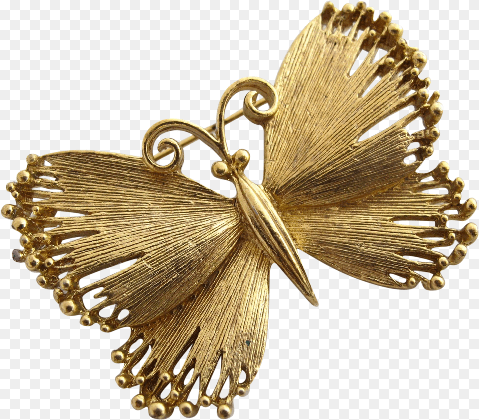 Antique Gold Butterfly Brooch, Accessories, Bronze, Jewelry Png