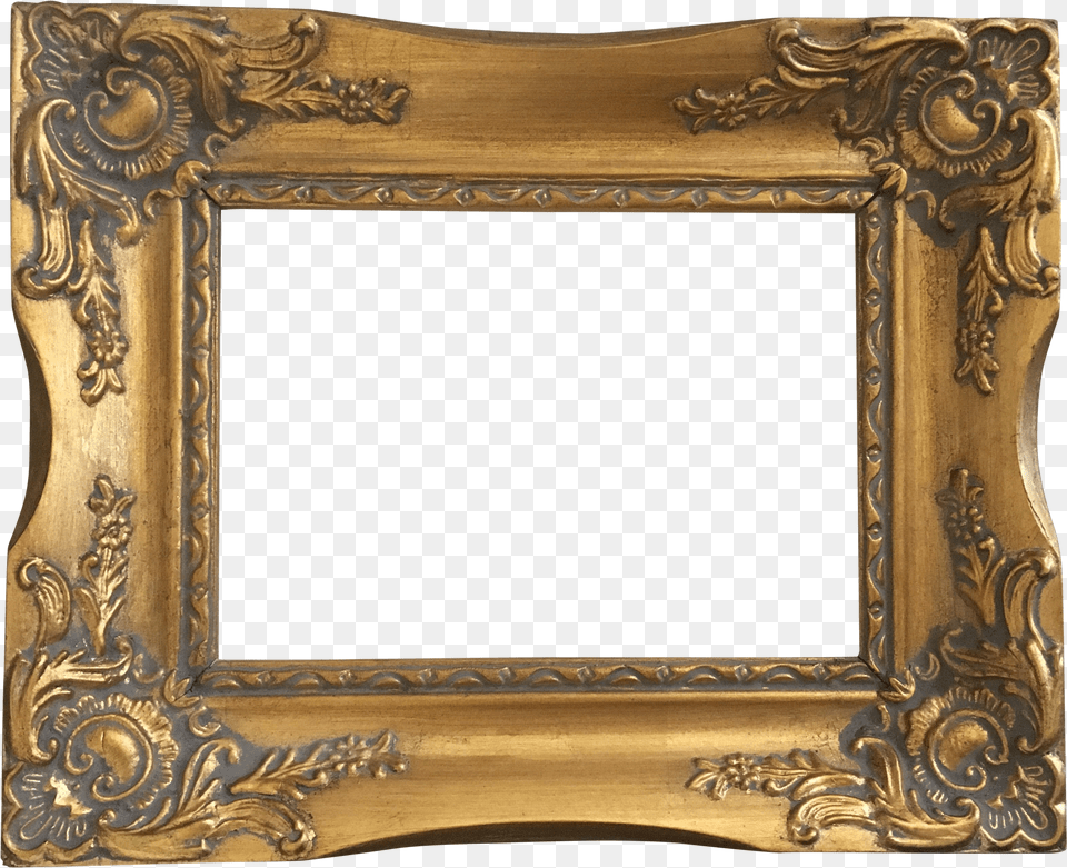 Antique Gold Frame Transparent Golden Frame Vintage Free Png Download
