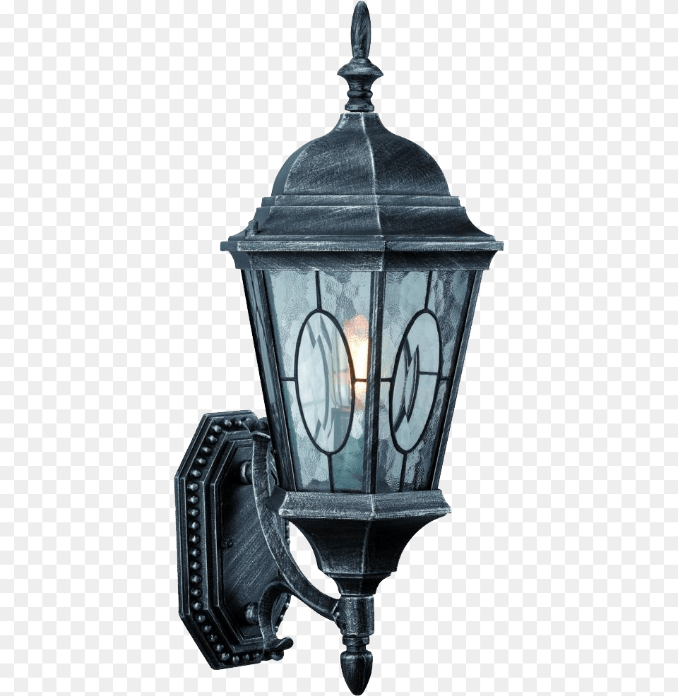Antique Grey Streetlight, Lamp, Lampshade, Light Fixture, Mailbox Free Png