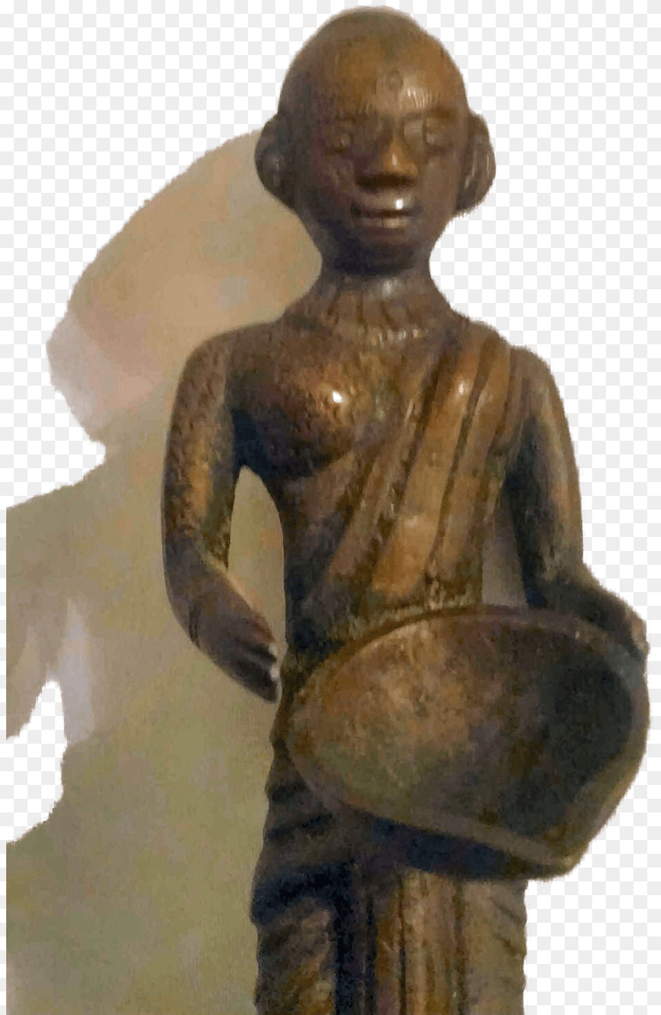 Antique Hindu Indian Temple Sculpture Oil Lamp, Bronze, Adult, Art, Male Free Transparent Png