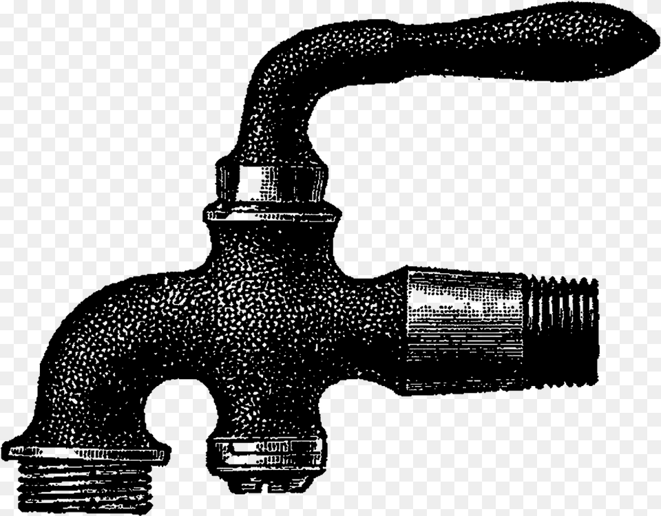 Antique Illustration Transfer Digital Tap, Indoors, Sink, Sink Faucet Png Image