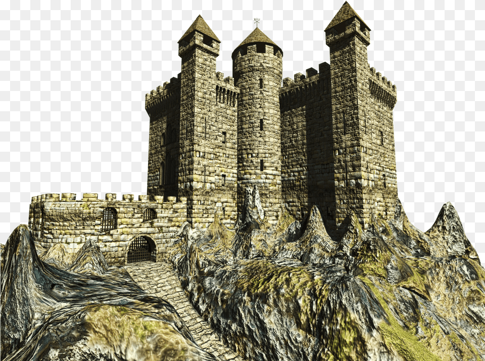 Antique Image Castle, Architecture, Building, Fortress, Rock Free Transparent Png