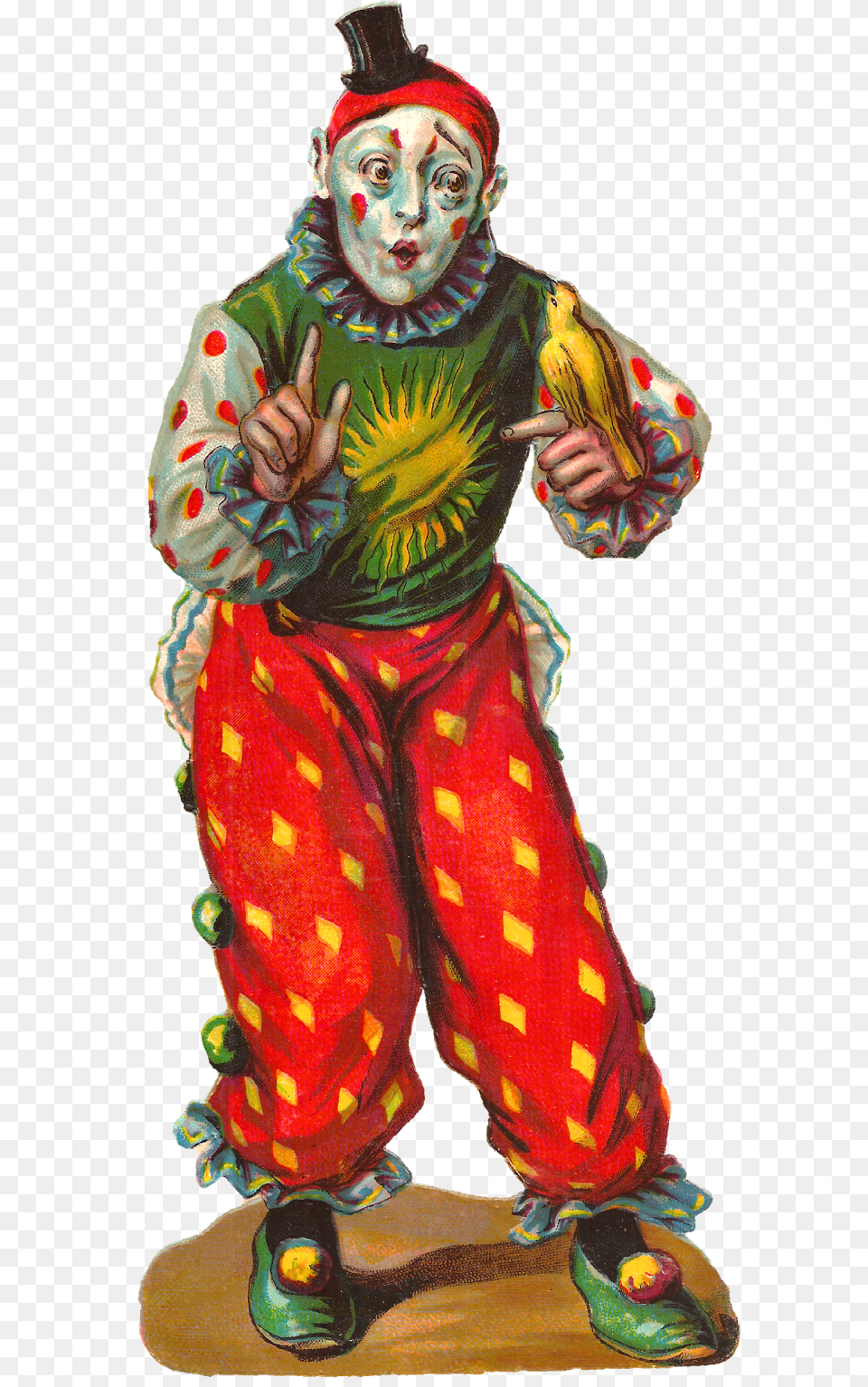 Antique Images Clown Digital, Performer, Person, Face, Head Free Png