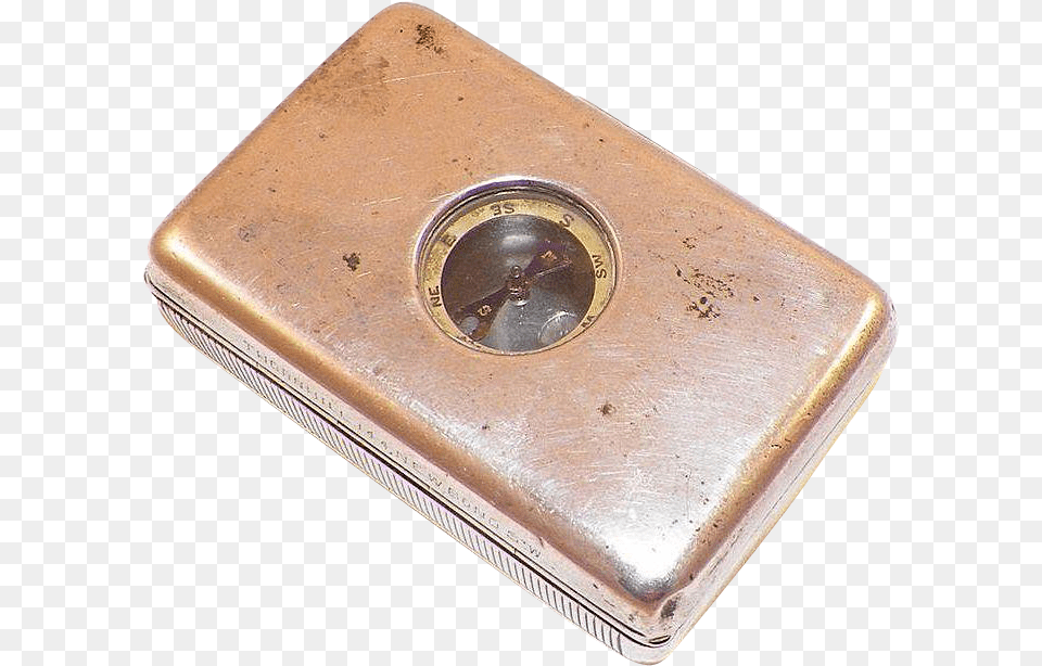 Antique London Sterling Thornhill Snuff Box With Compass Wallet, Electronics, Mobile Phone, Phone Free Png
